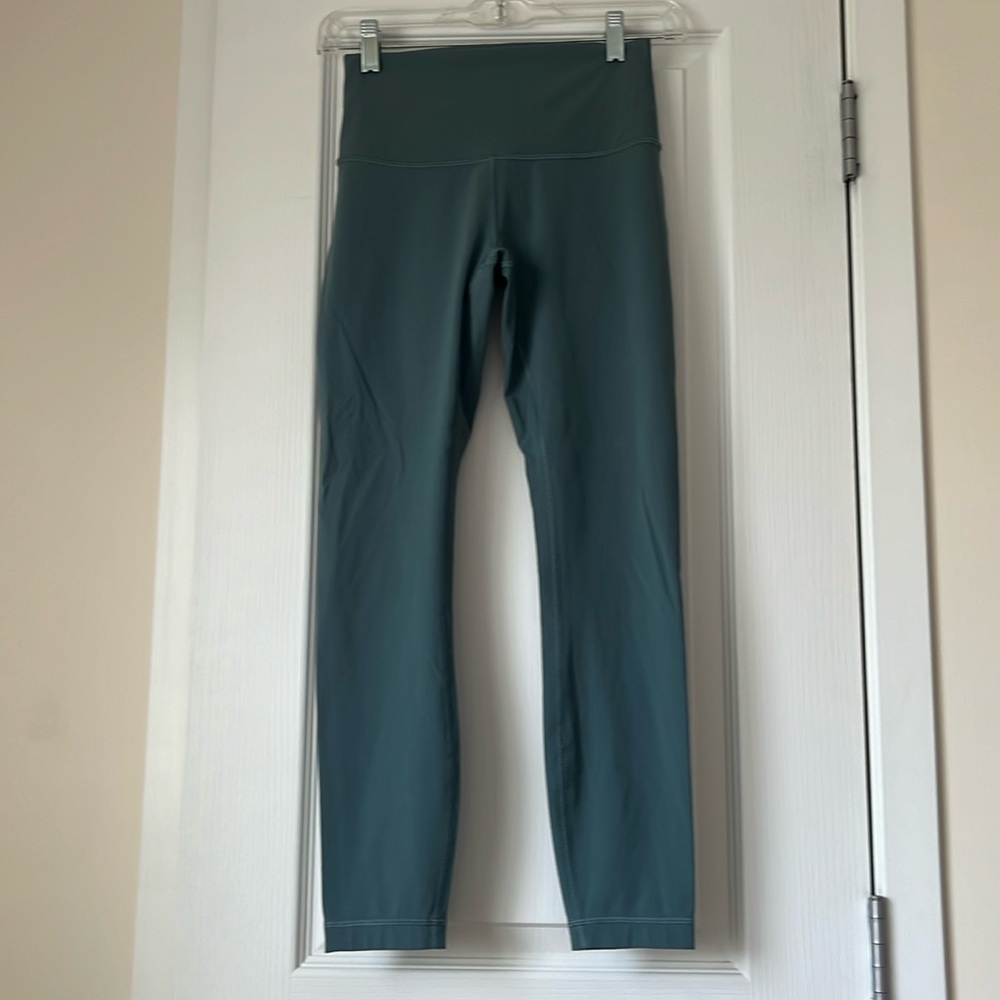 lululemon athletica Teal Green High-Rise Leggings 25”